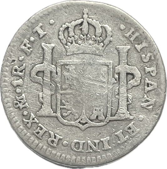 España Colonial - 1802 - México - 1 Real