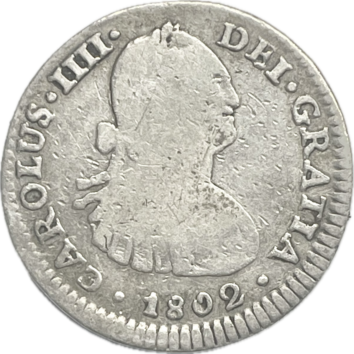 España Colonial - 1802 - México - 1 Real