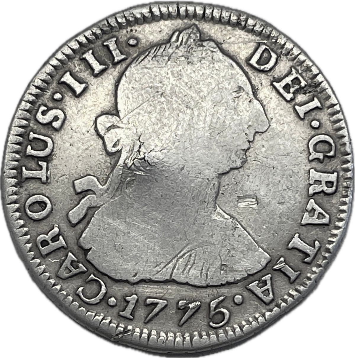 España Colonial - 1775 - Potosí - 2 Reales