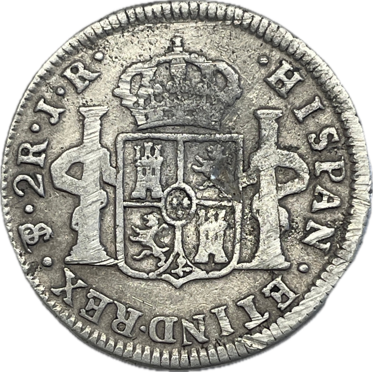 España Colonial - 1775 - Potosí - 2 Reales