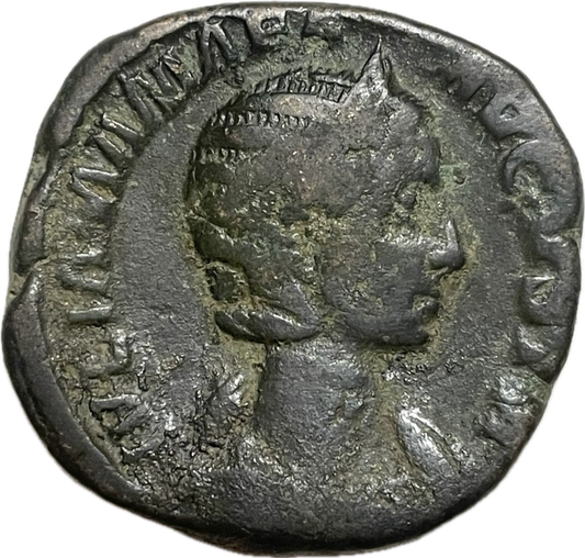 Imperio Romano - 222 - Julia Mamaea - Sestercio de Bronce