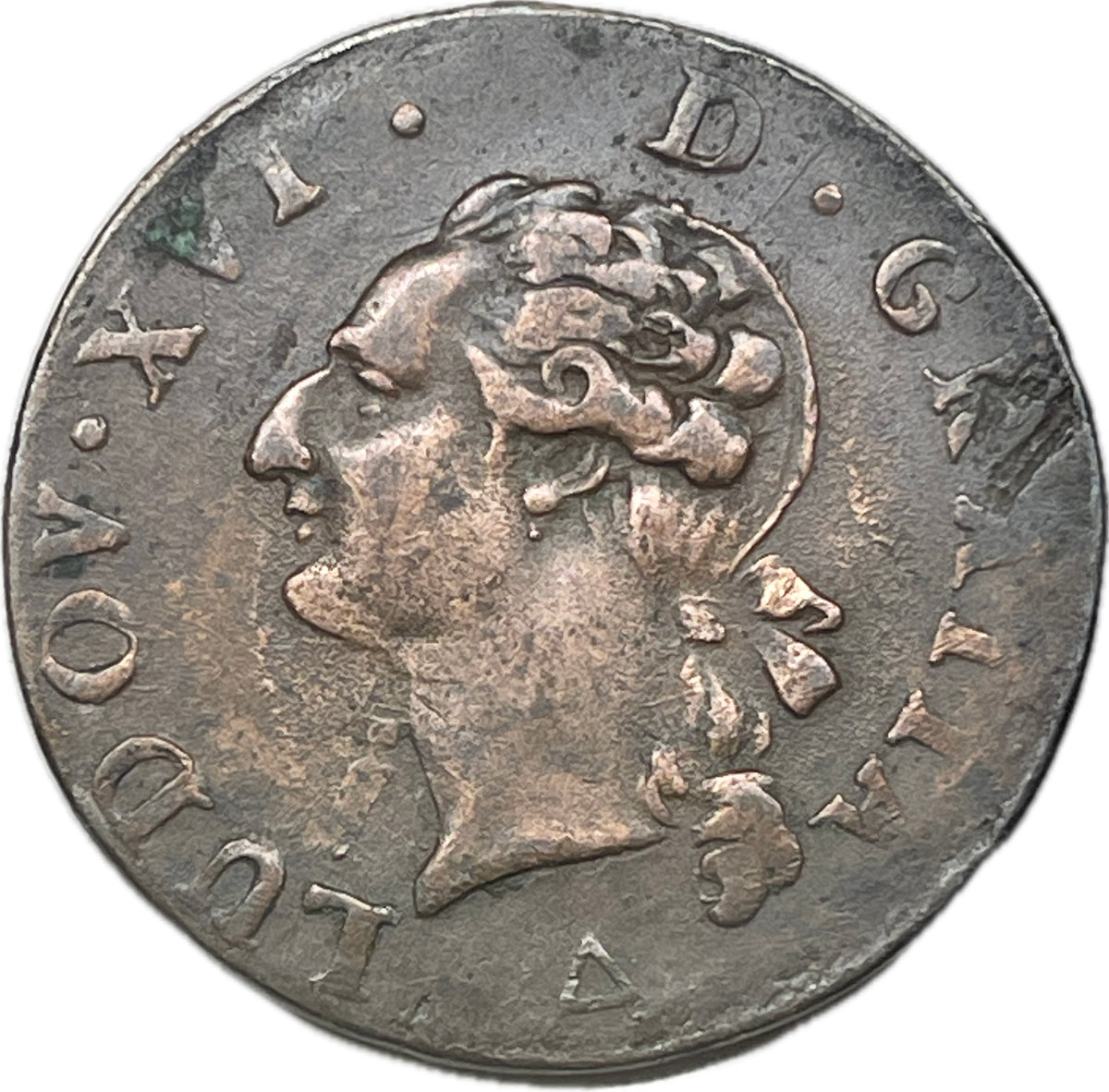 Francia - 1789 - 1 Liard