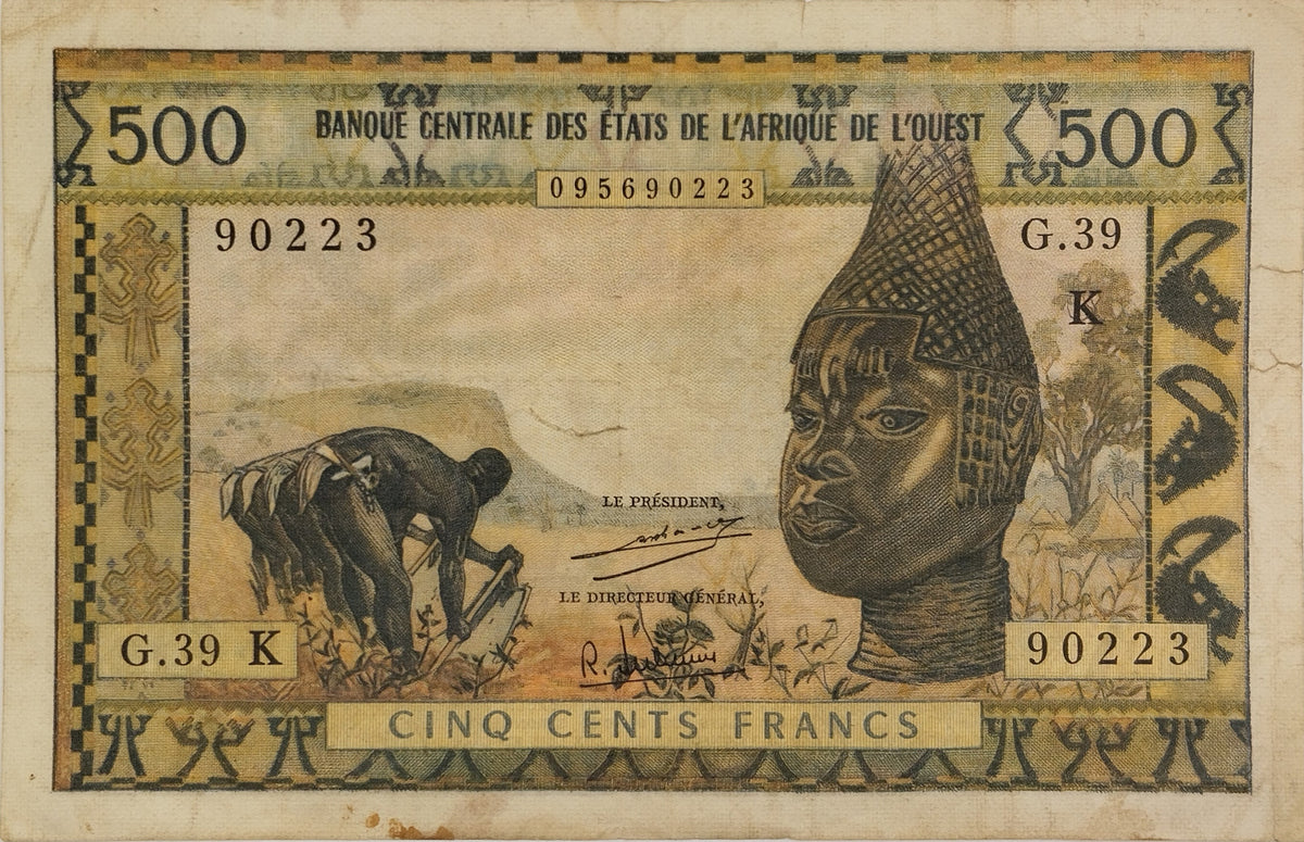 Africa Occidental Francesa - 1956 - 500 Francos