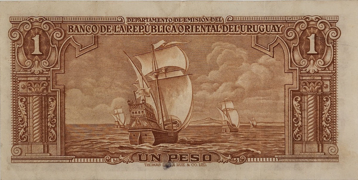 Uruguay - 1939 - 1 Peso