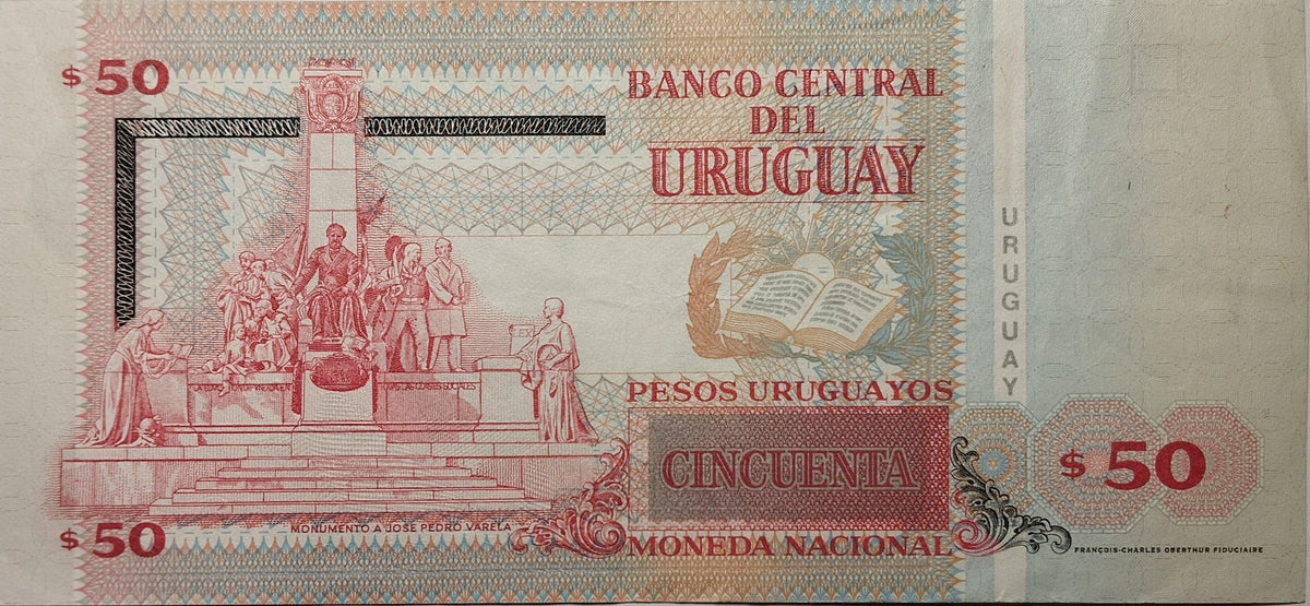 Uruguay - 2008 - 50 Pesos - 39 D