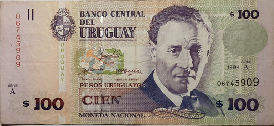 Uruguay - 1994 - 100 Pesos - 40 A