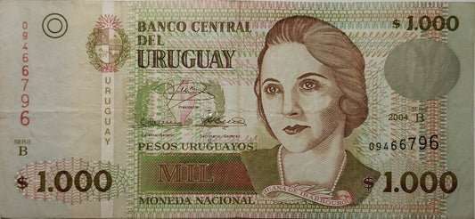 Uruguay - 2004 - 1000 Pesos - 43 B