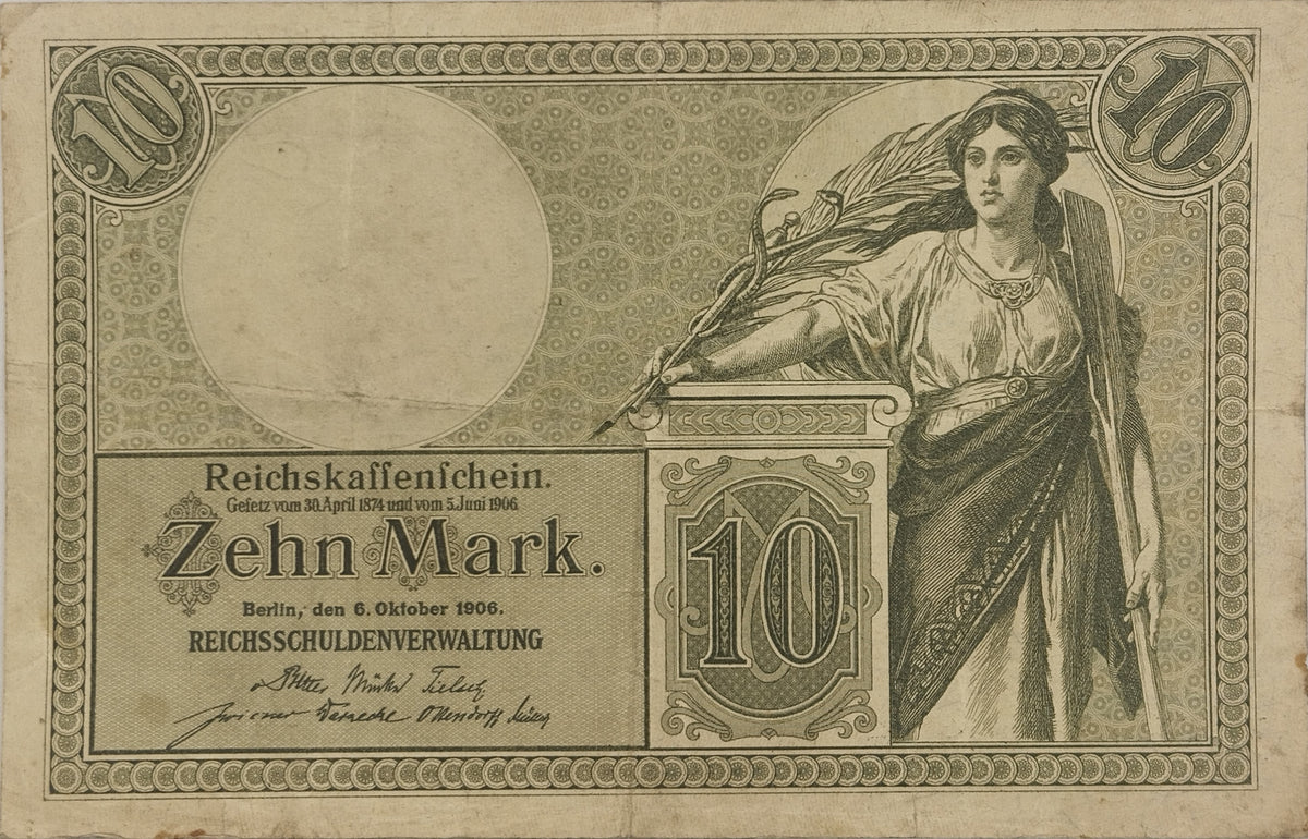 Alemania - 1906 - 10 Marcos