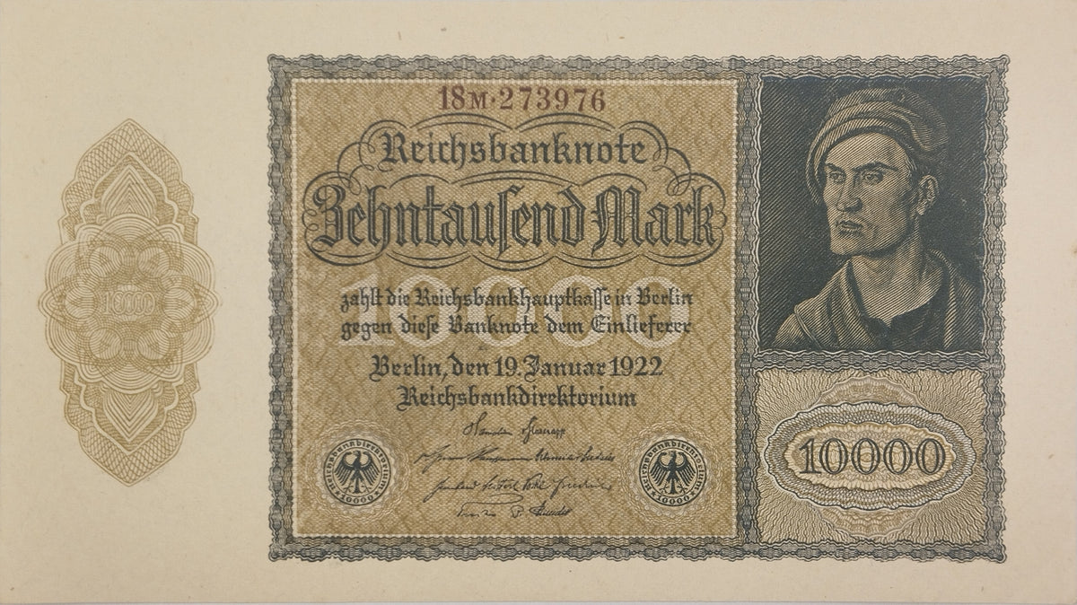 Alemania - 1922 - 10.000 Marcos - Sin Circular