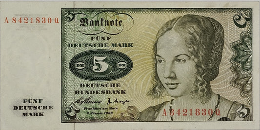Alemania - 1960 - 5 Marcos