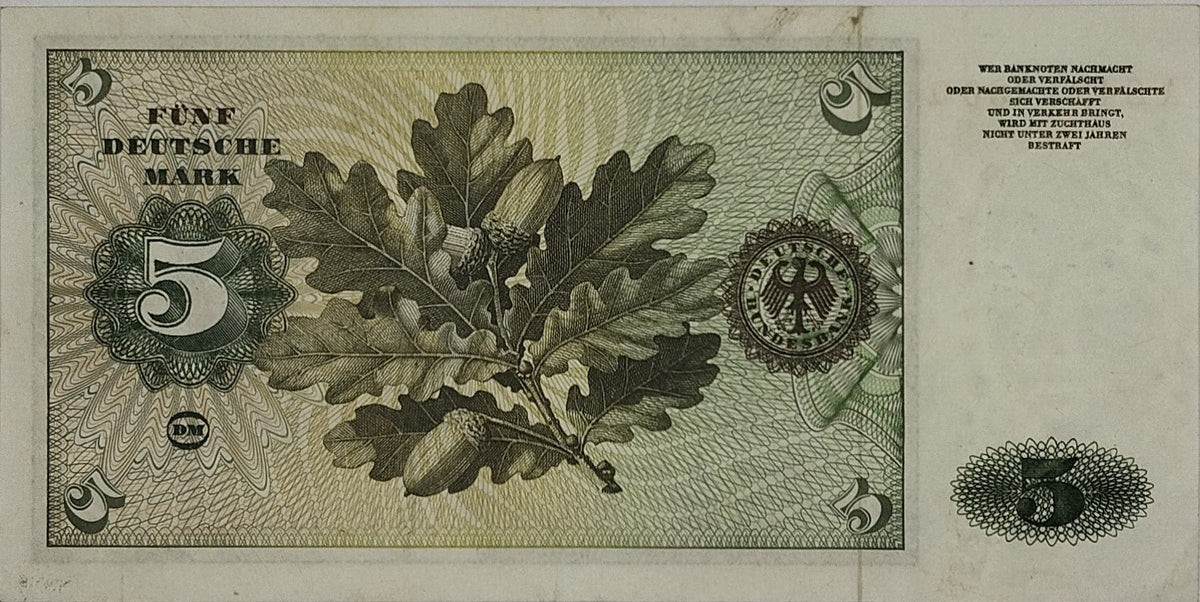 Alemania - 1960 - 5 Marcos