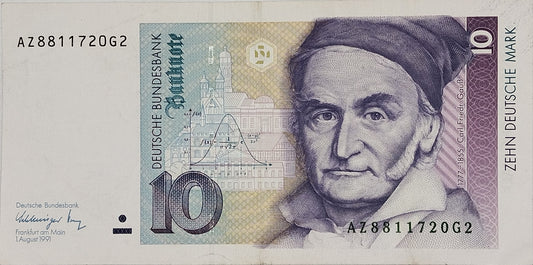 Alemania - 1991 - 10 Marcos