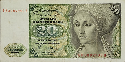 Alemania - 1980 - 20 Marcos