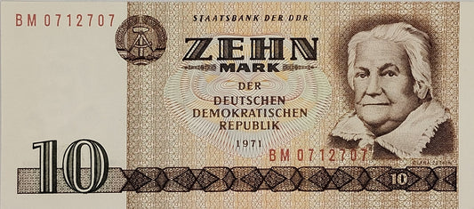 Alemania - 1971 - 10 Marcos - Sin Circular