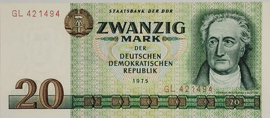 Alemania - 1975 - 20 Marcos - Sin Circular