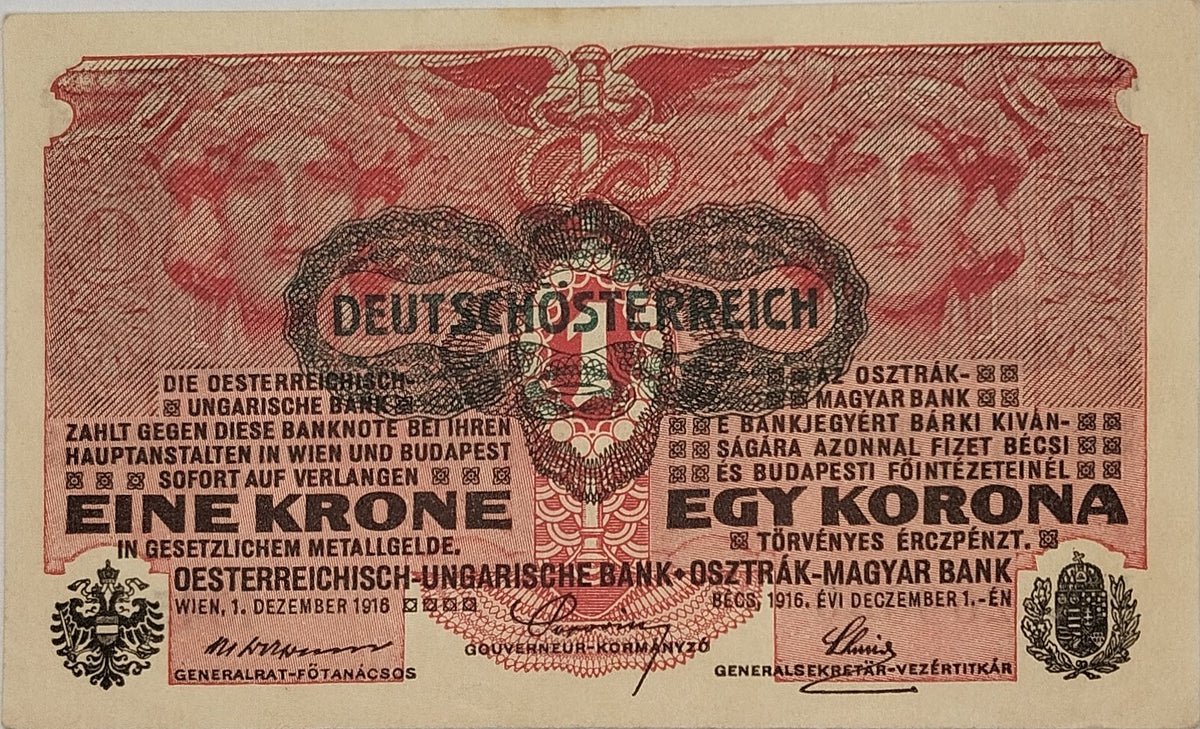 Imperio Austro-hungaro - 1916 - 1 Krone