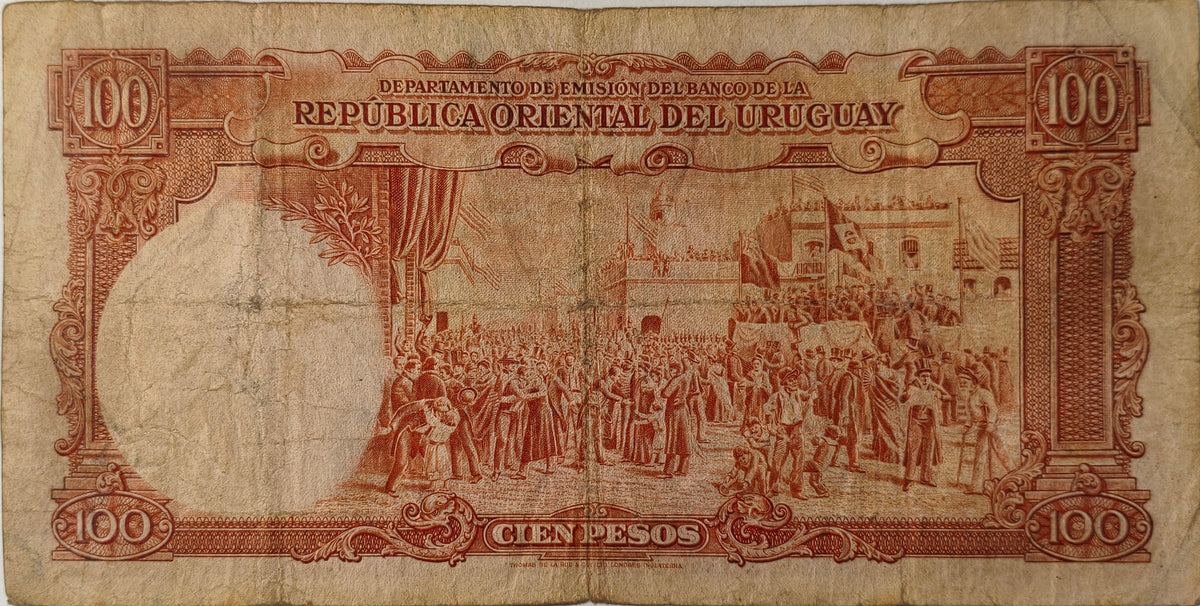 Uruguay - 1935 - 100 Pesos - 9.VII.1