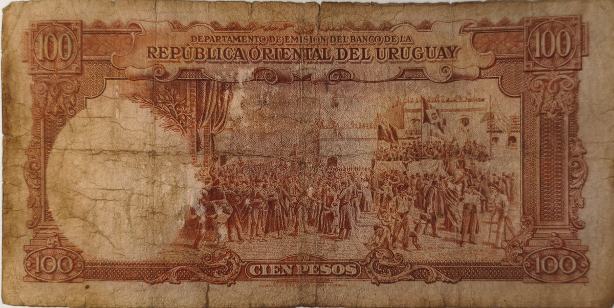 Uruguay - 1935 - 100 Pesos - 9.VII.1
