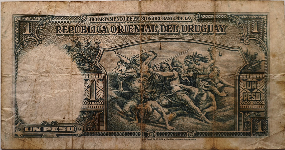Uruguay - 1935 - 1 Peso - 9.III.9