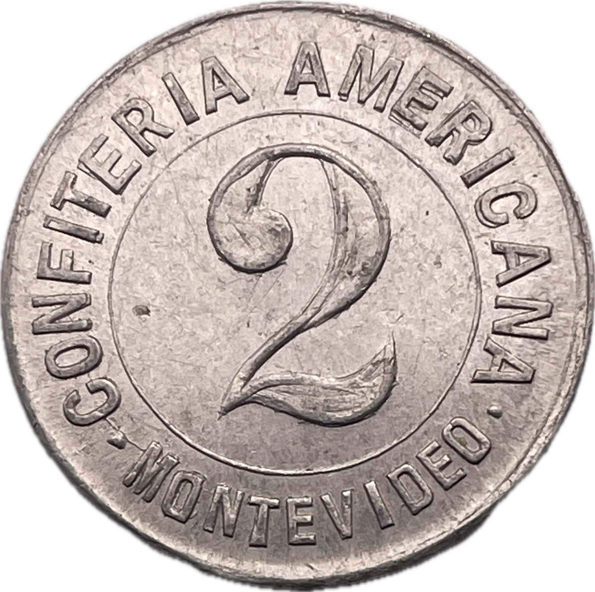 Uruguay - Ficha de la Confitería Americana