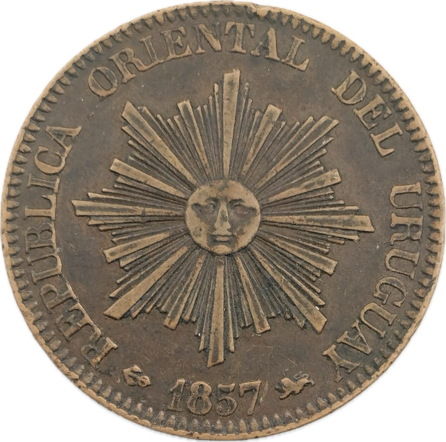 Uruguay - 1857 - 20 Centésimos