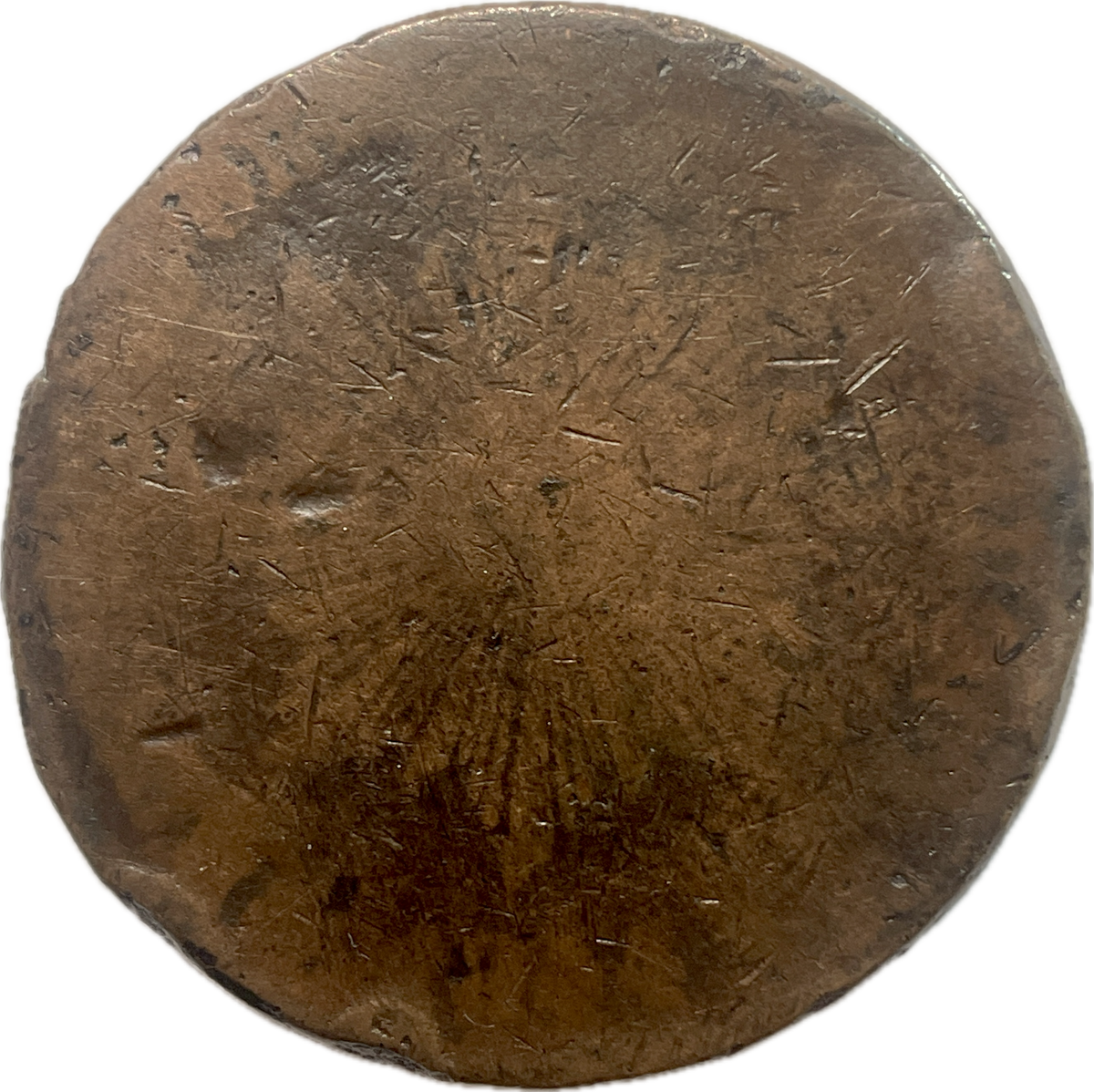 Uruguay - 1844 - 40 Centésimos - 6.6.A - Sol de Cabellera