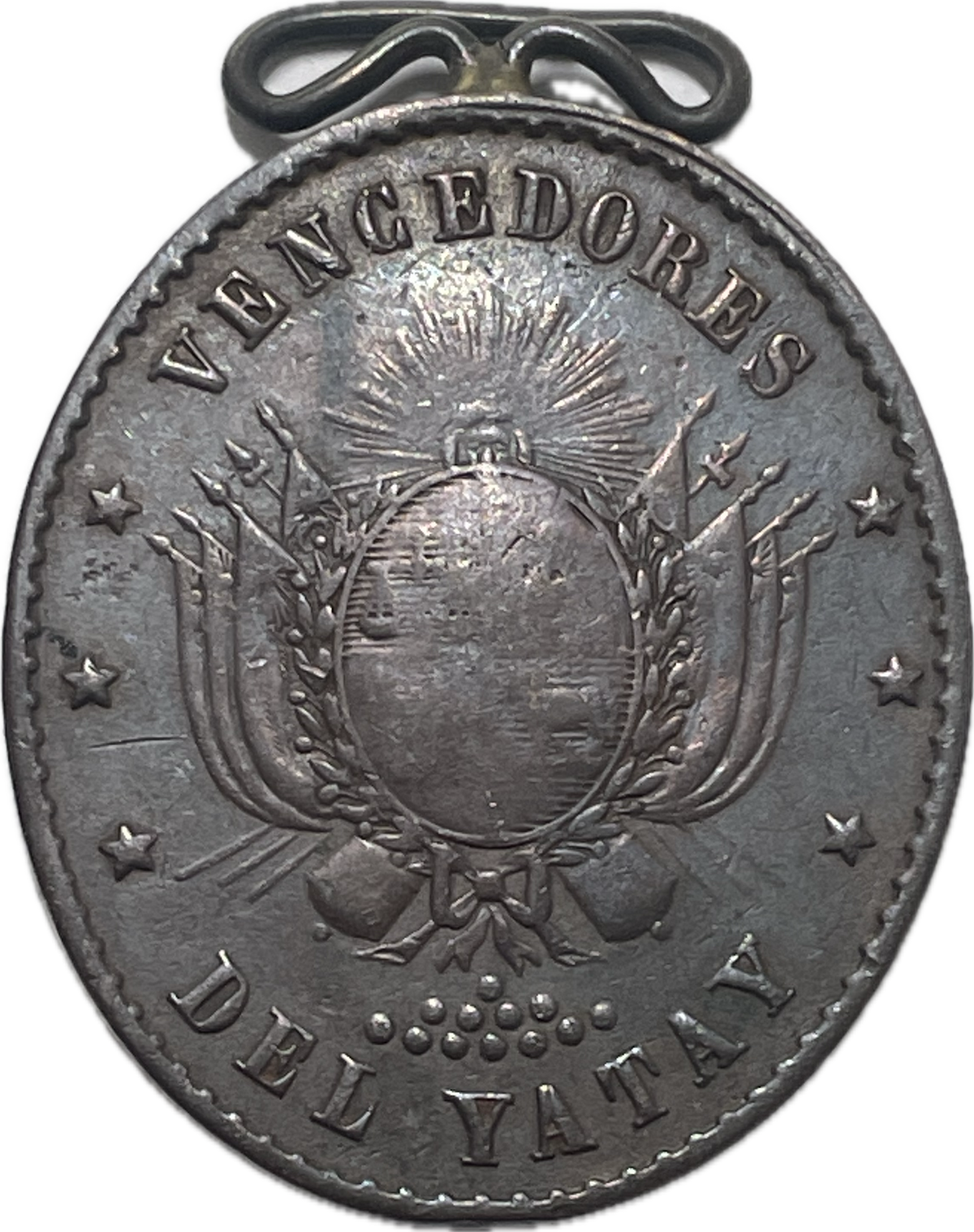 Uruguay - 1865 - Medalla de La guerra de Paraguay "Vencedores del Yatay"