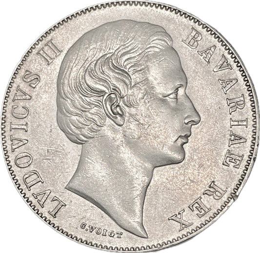 Alemania - 1871 - Bavaria - 1 Thaler