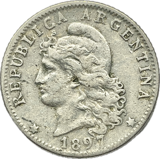 Argentina - 1897 - 20 Centavos