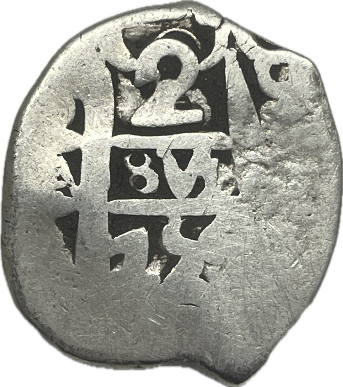 España Colonial - 1755 - Potosí - 2 Reales