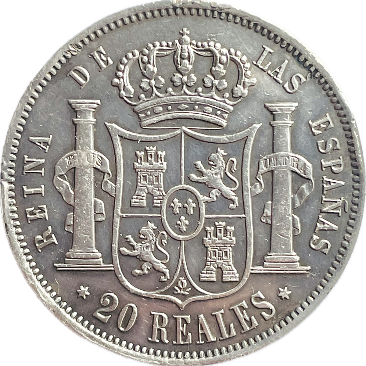 España - 1859 - 20 Reales