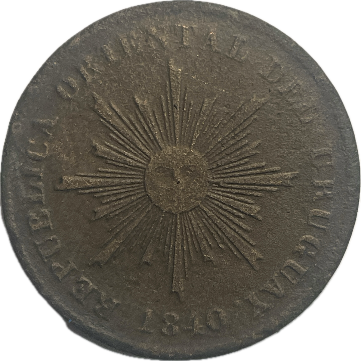 Uruguay - 1840 - 20 Centésimos - 2.I.2