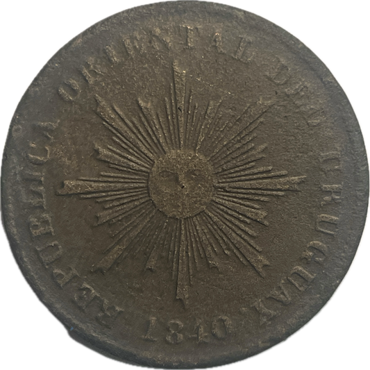 Uruguay - 1840 - 20 Centésimos - 2.I.2