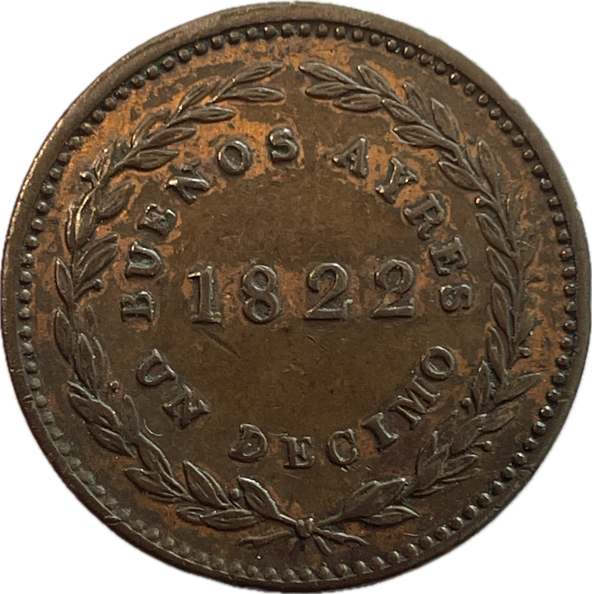 Buenos Aires - 1822 - Un décimo
