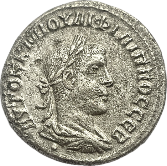 Imperio Romano - 244 al 249 - Filipo II - Tetradracma de Plata