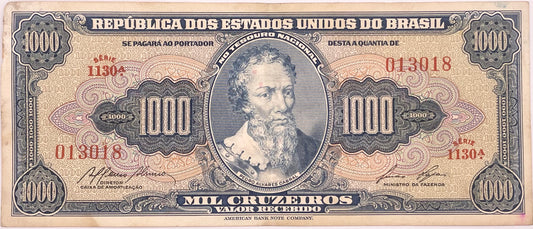 Brasil - 1959 - 1000 Cruceros