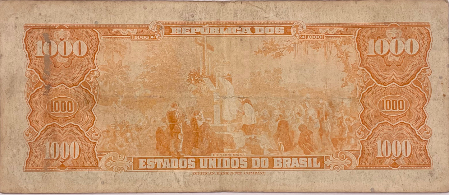 Brasil - 1961 - 1000 Cruceros