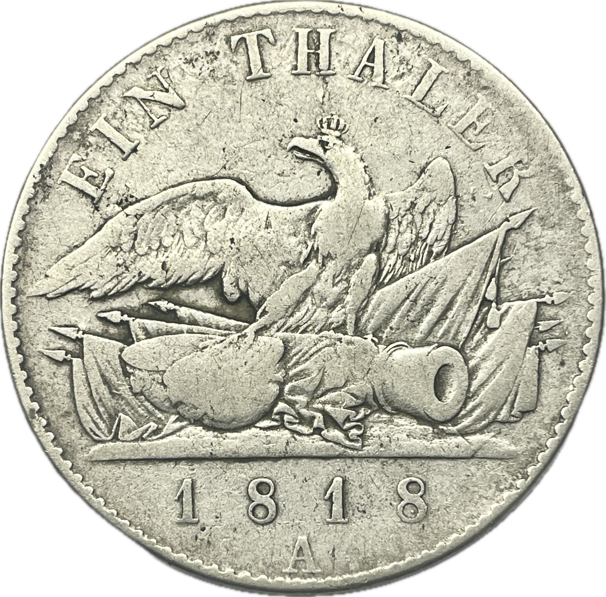 Alemania - 1818 - Prusia - Thaler