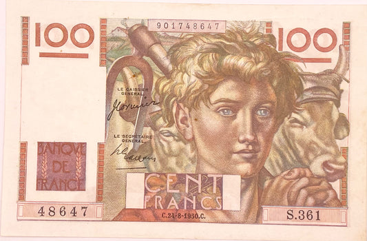 Francia - 1950 - 100 Francos
