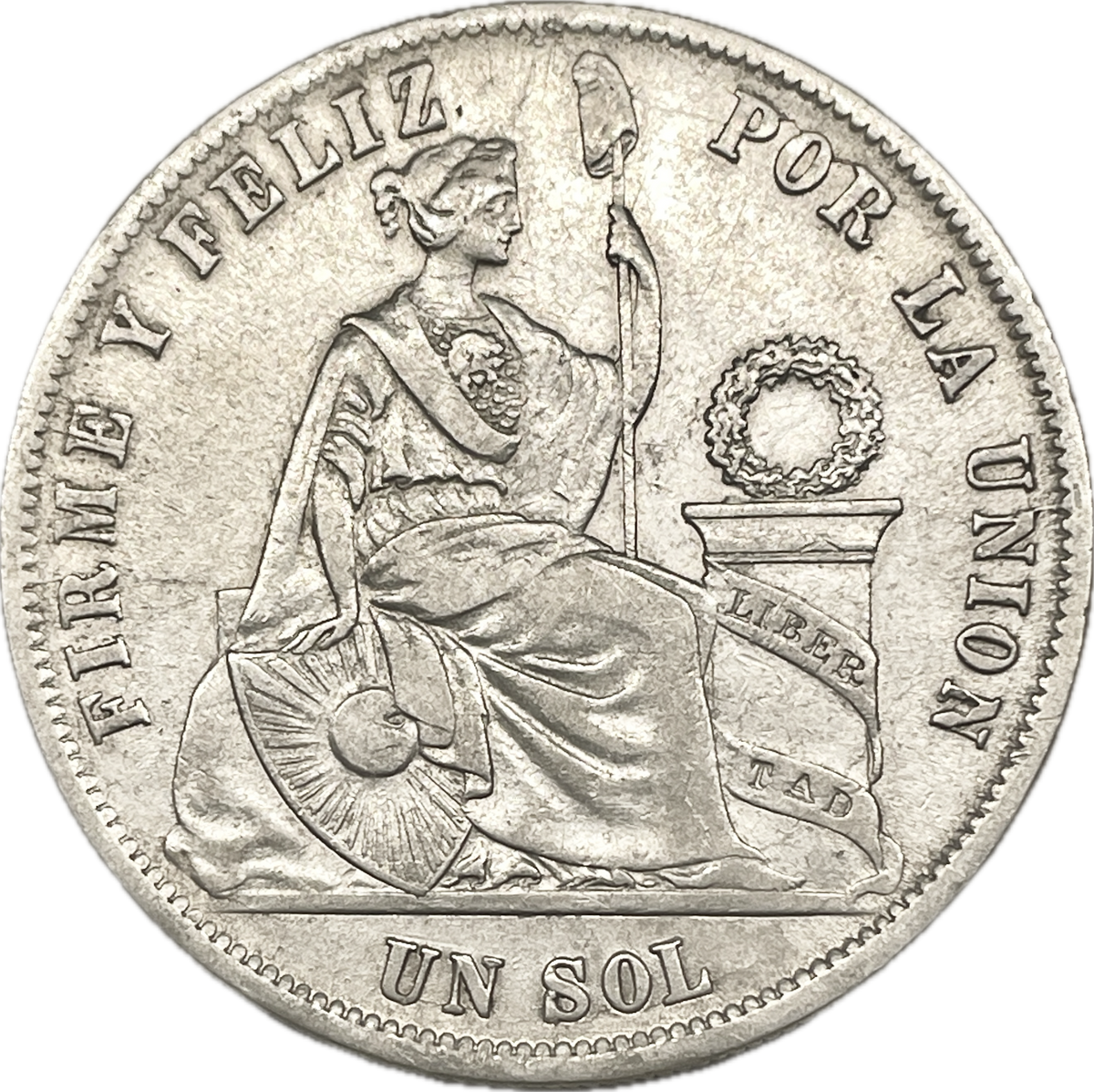 Perú - 1871 - Un Sol