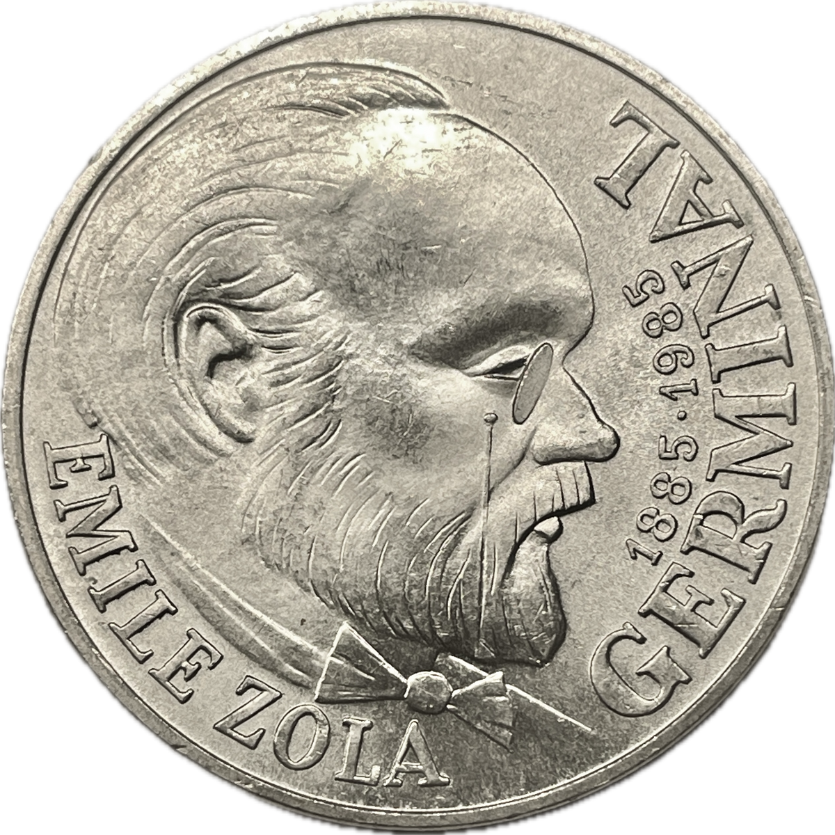 Francia - 1985 - 100 Francos (Emile Zola)