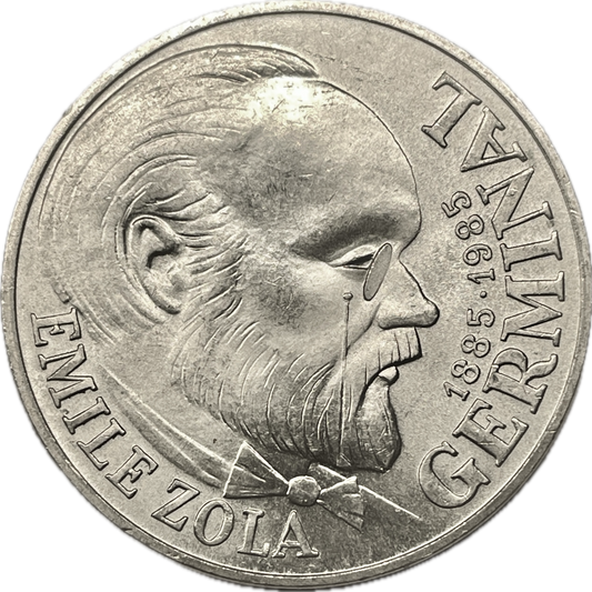 Francia - 1985 - 100 Francos (Emile Zola)