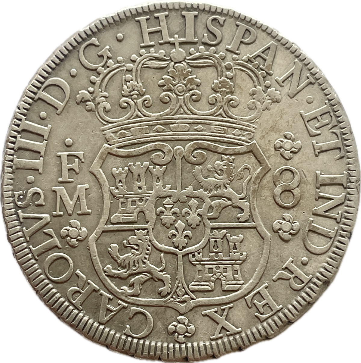 España Colonial - 1770 - Mexico - 8 Reales