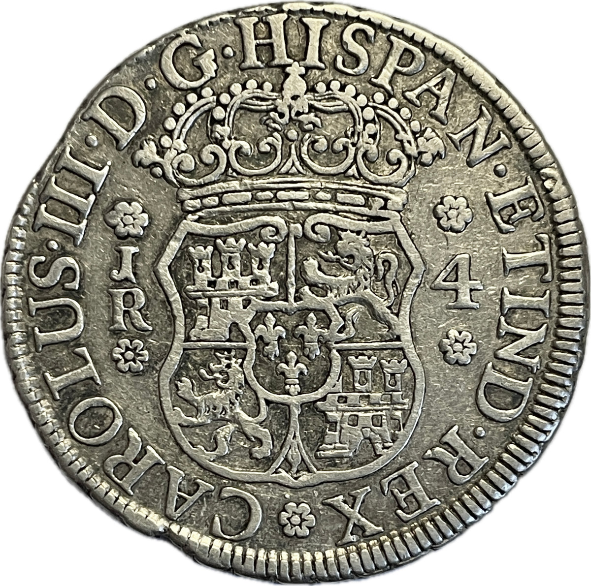 España Colonial - 1770 - Potosí - 4 Reales