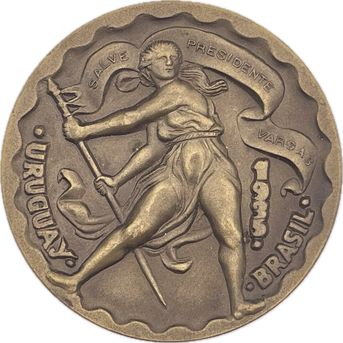 Uruguay - 1935 - Medalla "Getulio Vargas y Gabriel Terra"
