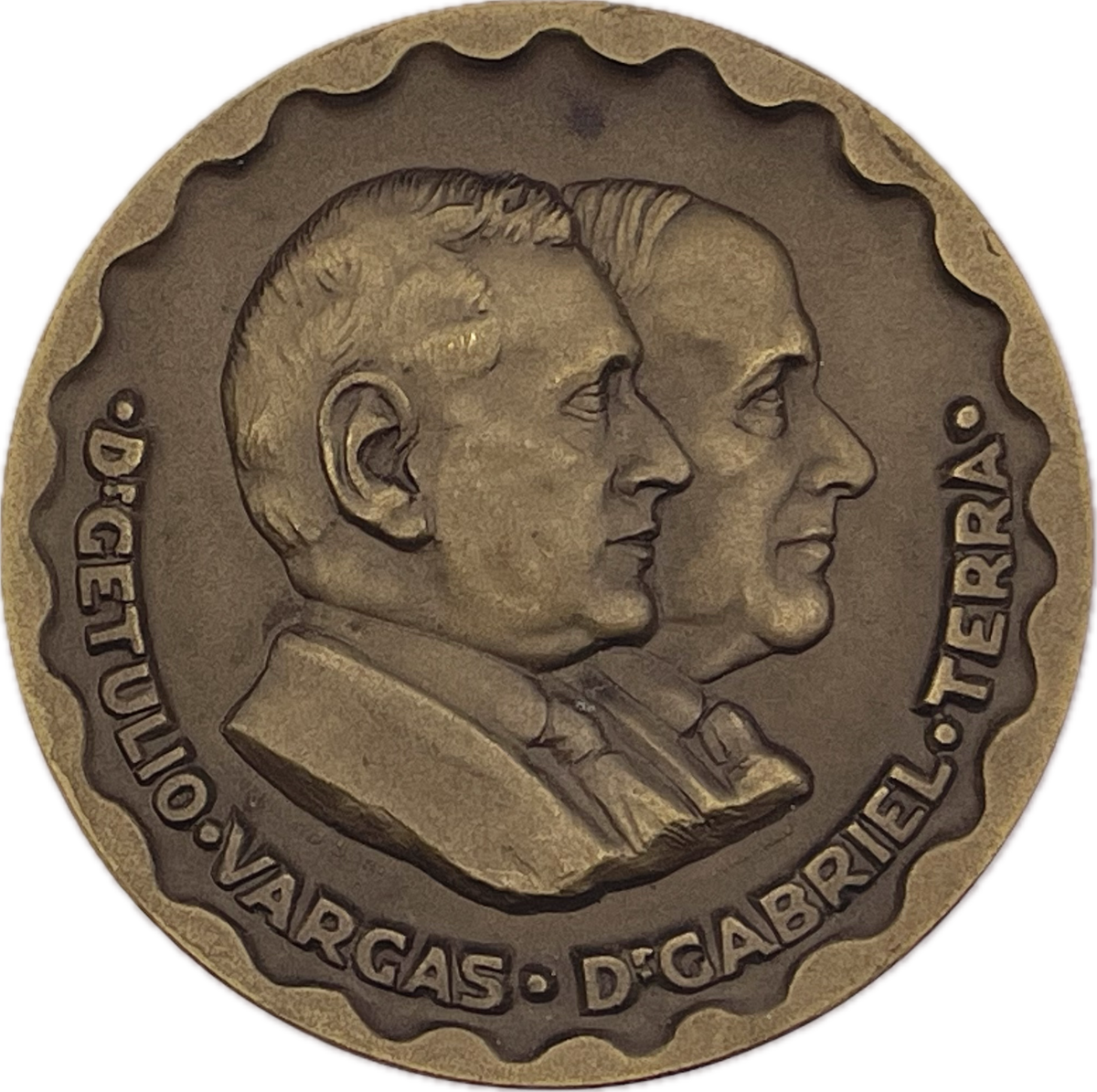 Uruguay - 1935 - Medalla "Getulio Vargas y Gabriel Terra"