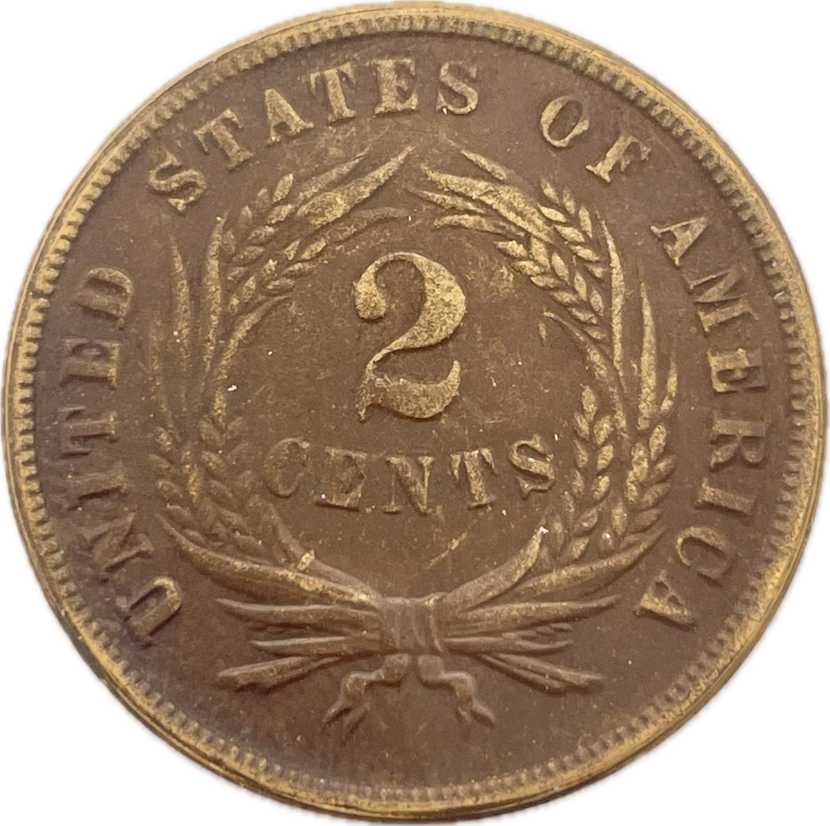 Estados Unidos - 1866 - 2 Cents
