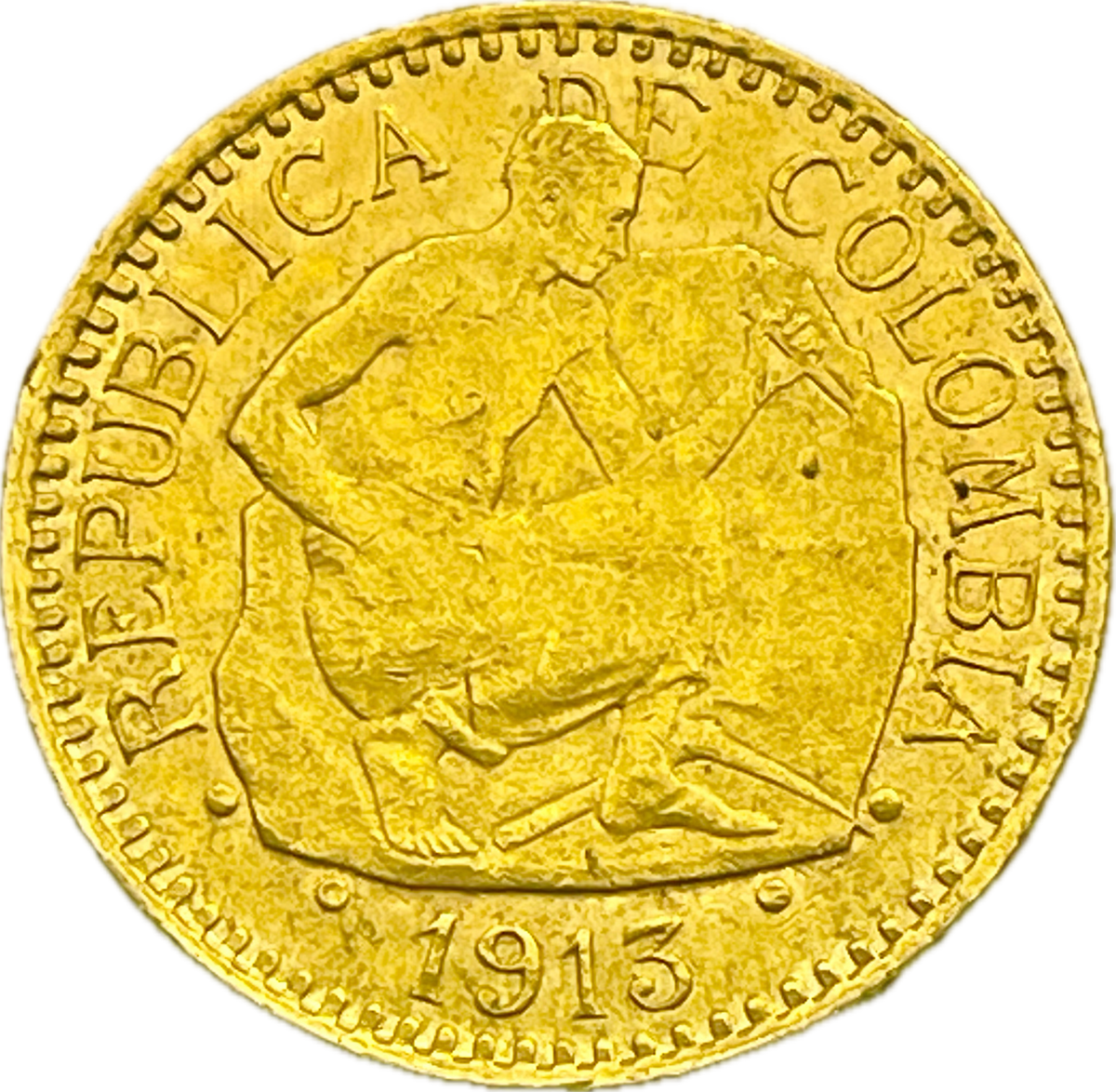 Colombia - 1913 - 2 y 1/2 pesos