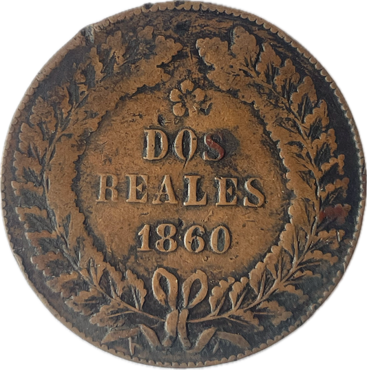 Argentina - 1860 - Buenos Aires - 2 Reales