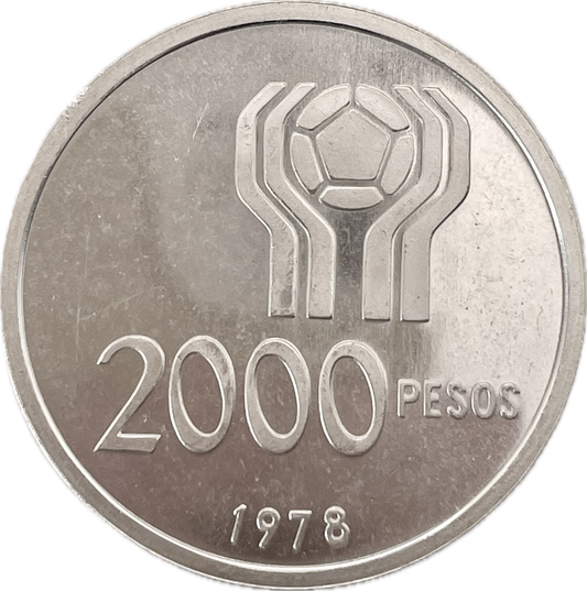Argentina - 1978 - 2000 Pesos Proof